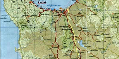 Karta över latchi Cypern
